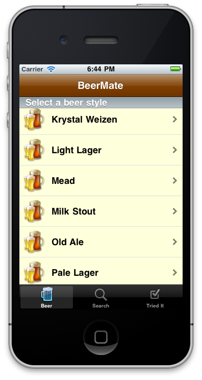 Beer Mate - Free iPhone Beer App