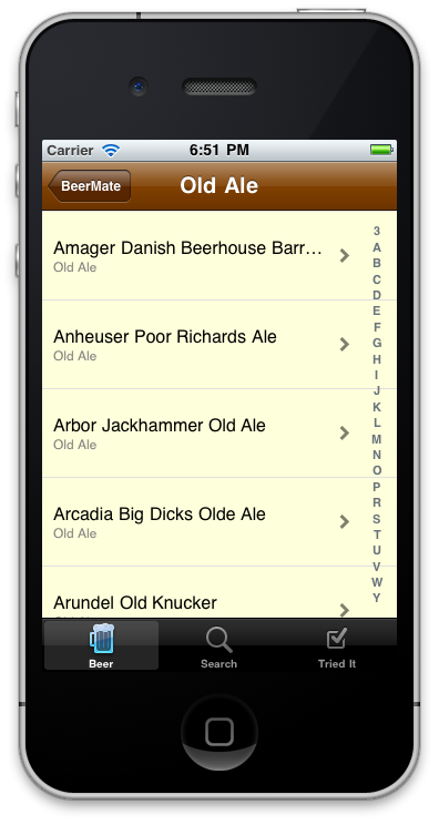 Beer Mate for the iPhone - Free