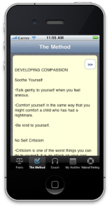 Panic Manager - iPhone Therapy App