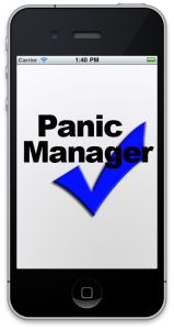 Panic Manager - iPhone Therapy App