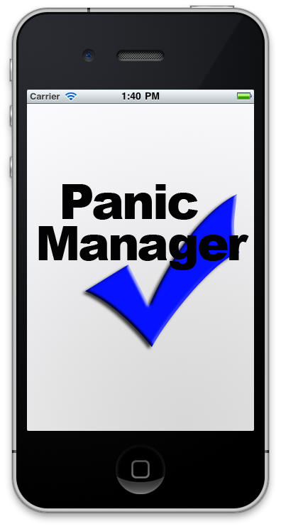 Panic Manager - iPhone Therapy App