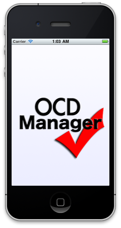 OCD Manager iPhone app